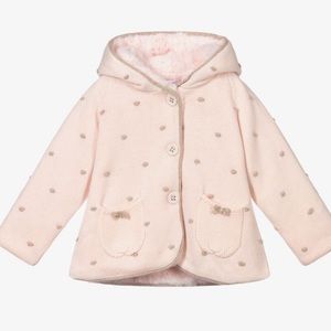 Mayoral knitted pink coat